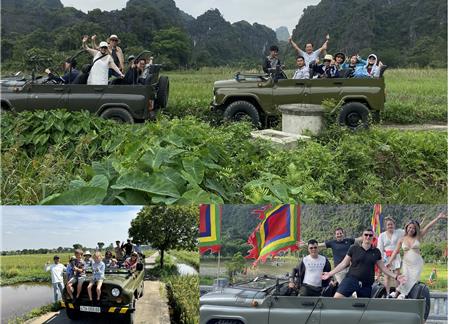 Ninh Binh Jeep Full Day Tour Start From Hanoi Daily $ 89 / person