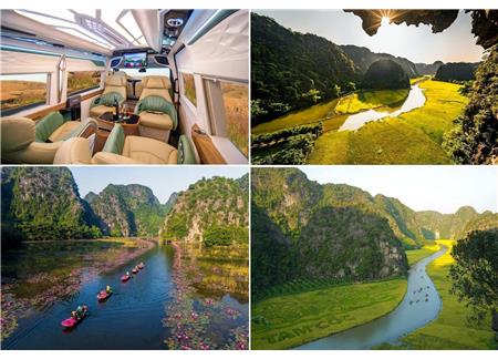 $ 69/ Person Luxury Small Group  Mua Cave - Tam Coc - Bich Dong Max 6- 8 pax/ Group